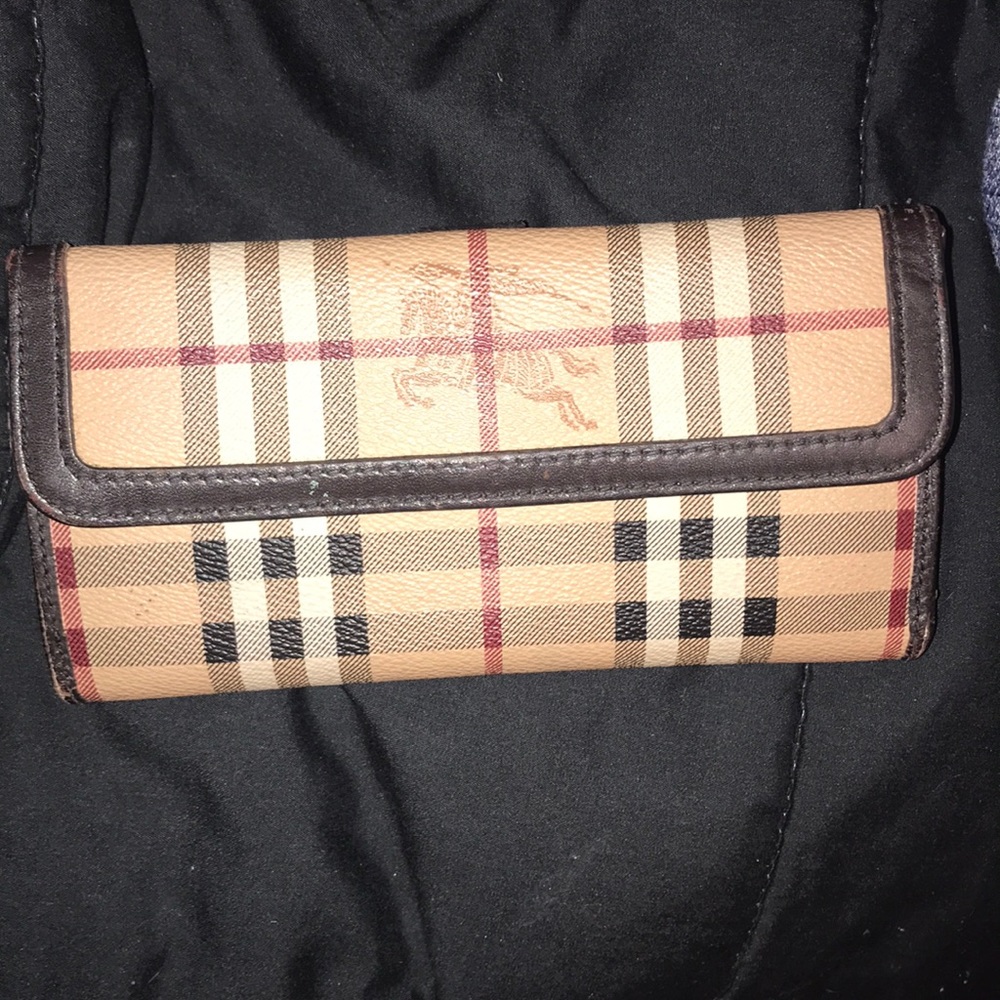 Burberry wallet.